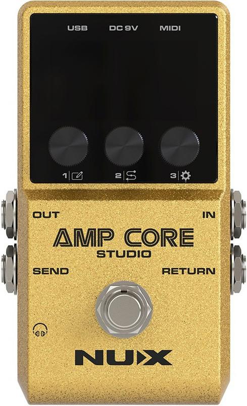 NUX Amp Core Studio Amp & Cab Sim Pedal - Andertons Music Co